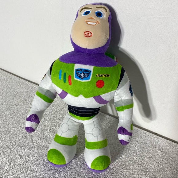 Disney Other - Disney Pixar Toy Story White Purple Green Buzz Lightyear Plush Toy